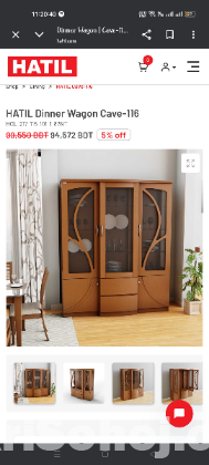 Hatil Dinner Wagon/ Showcase